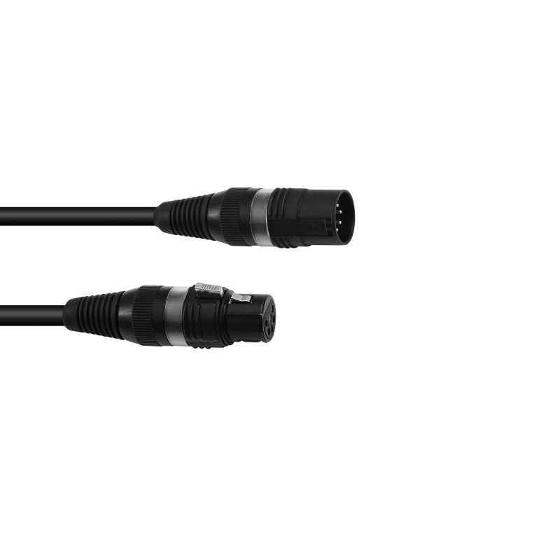 SOMMER CABLE DMX cable XLR 5pin 5m bk Hicon